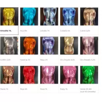 Final COLOR varnish for Metalchrome