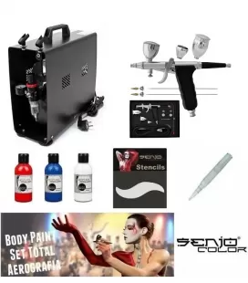 Set Body Paint Aerografia Avanzado