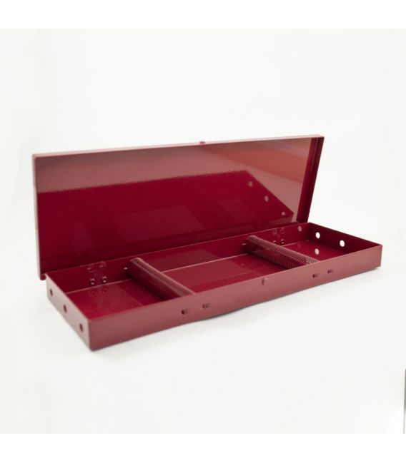 Caixa de alumínio vermelho Mack