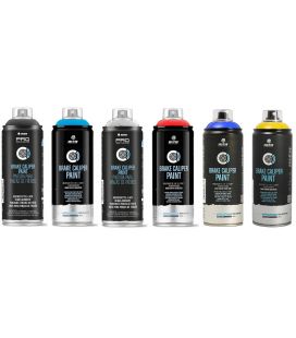 Pinças de freio Montana com tinta spray
