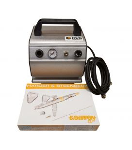 Set aerografo 2 in 1 Harder Evolution