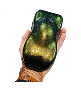 Pintura Camaleón Galaxy ORO-LIMA-VERDE