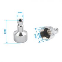 Kit de conexão rápida para aerógrafo
