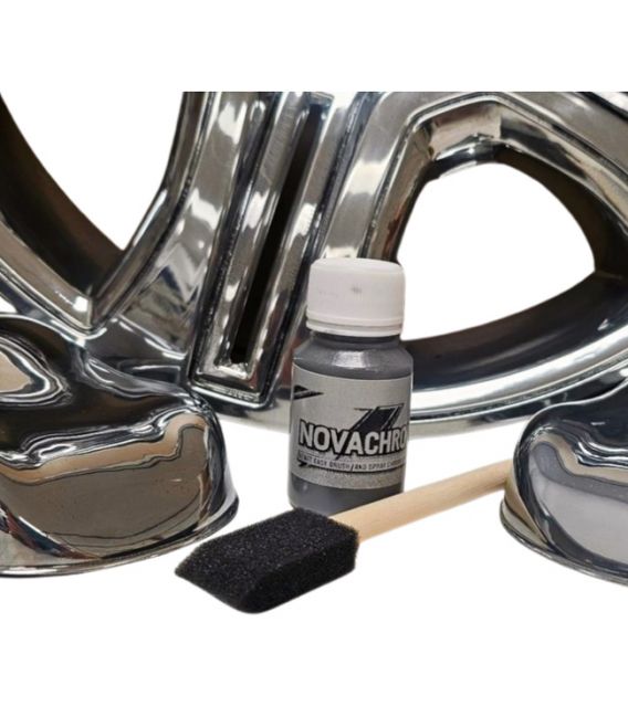 Pintura efecto cromo espejo NovaChrome
