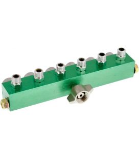 Connector 6 Airbrushes with Reg. Air 1/8