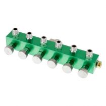 Conector 6 Aerógrafos com Reg. Ar 1/8