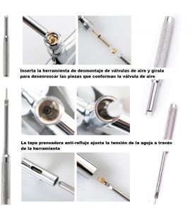 Kit Montaje y Desmontaje Aerografo