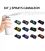 Kit di verniciatura a spruzzo Chameleon (3 unità)