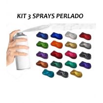 Kit 3 Pearlescent Paint Sprays (3 units)
