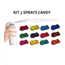 Kit Sprays Pintura Efecto Candy