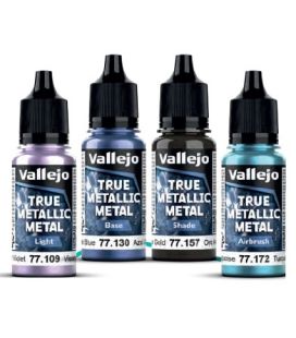 Vallejo True Metallic Metallfarben (18 ml)