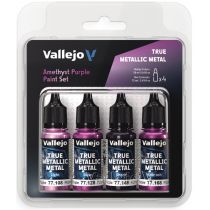 Vallejo True Metallic Metal Sets (4 x 18 ml)