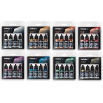 Coffrets Vallejo True Metallic Metal (4 unités de 18 ml)