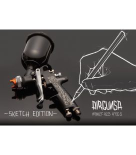 Pistola Iwata AZ3 Impact Black Sketch - 1.3mm