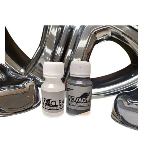 Kit Básico Pintura efecto cromo espejo NovaChrome