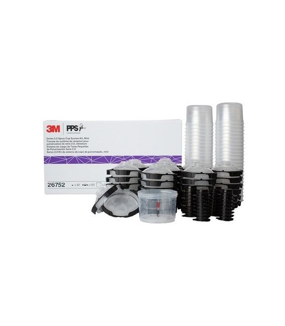 Kit Cazoleta, desechables y tapas PPS 2.0. 200ml