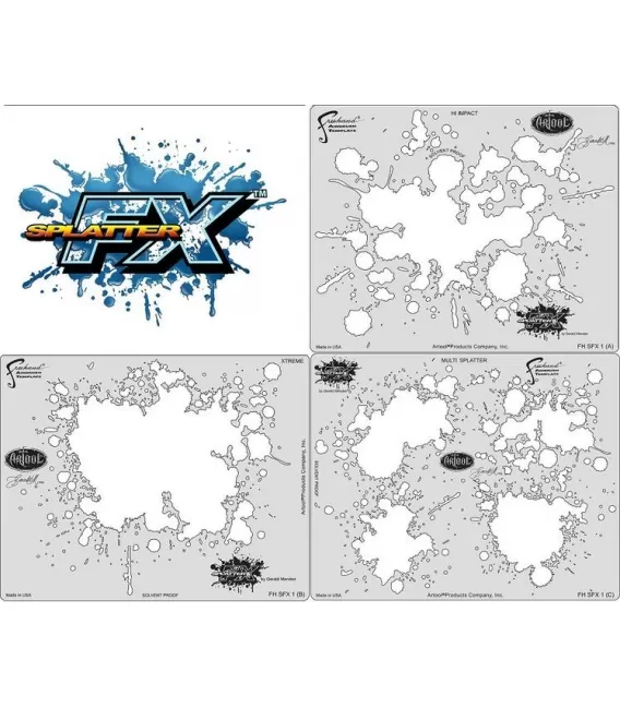 Templates SPLATTER FX from Artool