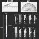 Case Scalpels / Cutters (13 pieces)