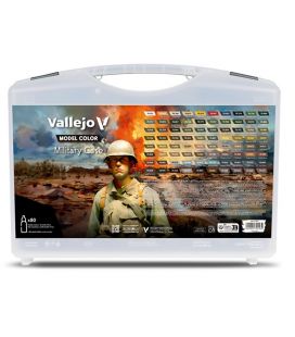 Maletín con 80 Model Color Military Case