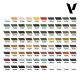 Aktentasche mit 80 Modellfarben Militärkoffer