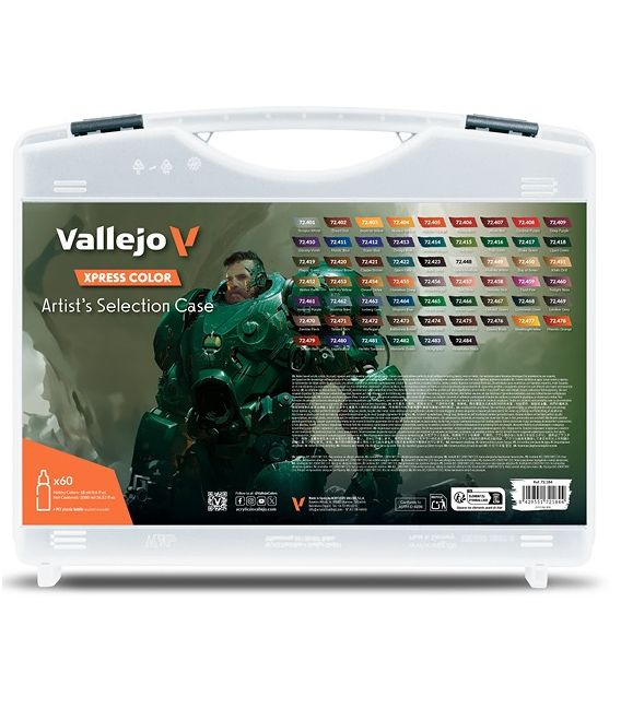 Briefcase with 60 Xpress Color Artist Selection Case