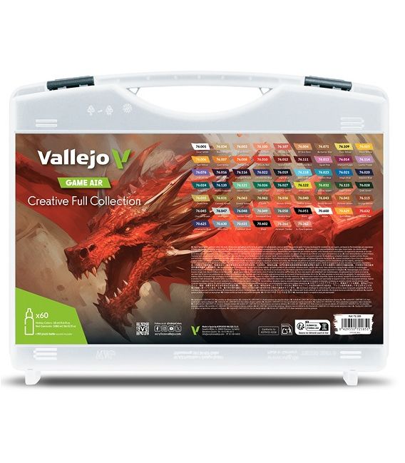 Maletin con 60 Game Air Creative Full Collection
