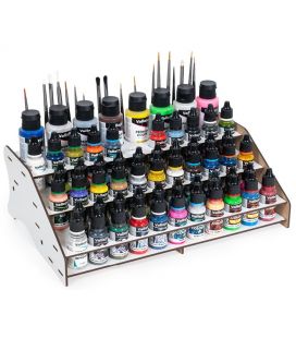 Stand Pinturas 18/35ml Vallejo y Pinceles