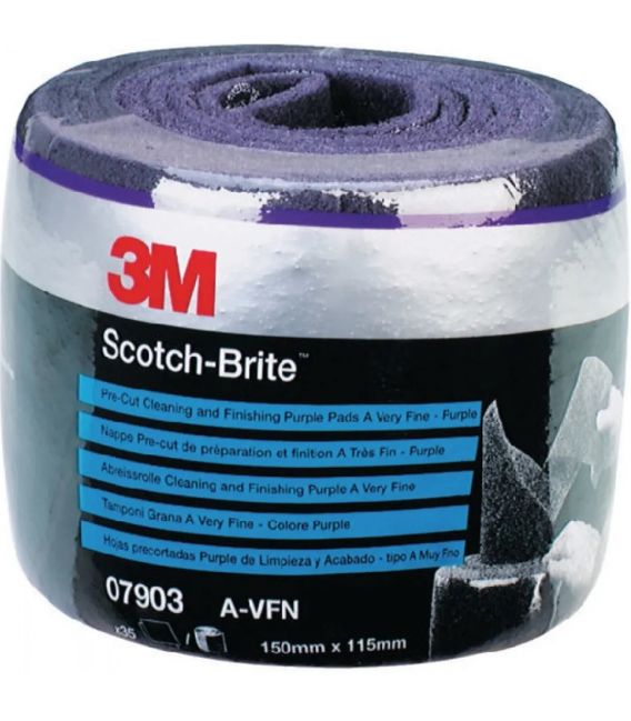 Rollo Scotch Brite Limpieza y Acabado 3M