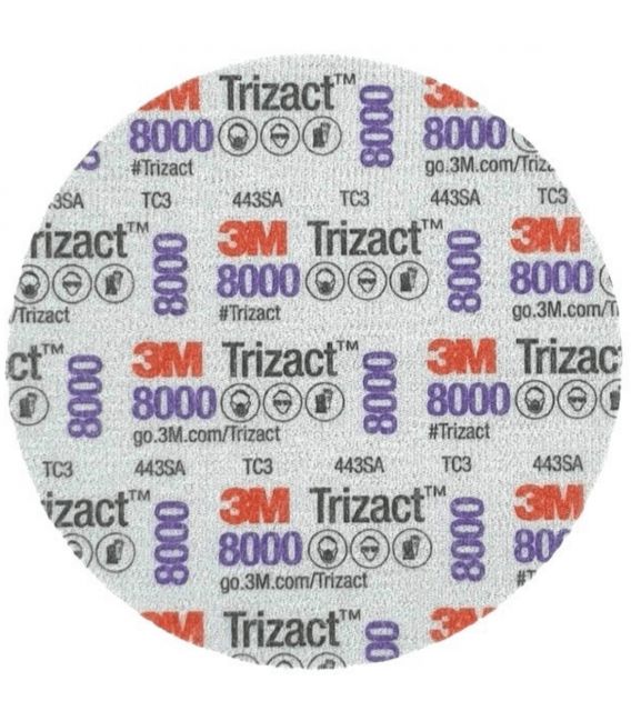 1ud. Disco P8000 Hookit Trizact 3M - 150mm
