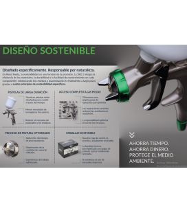 Pistola Iwata LS400 Serie 2.1. - 1.3mm Base