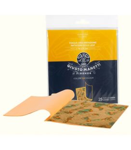 Prenota foglia d'Oro Variegatto Blu - Imitazione (25 fogli)