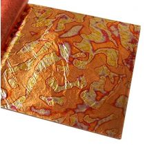 Libro Pan de Oro Variegatto Rojo- Imitación (25 hojas)