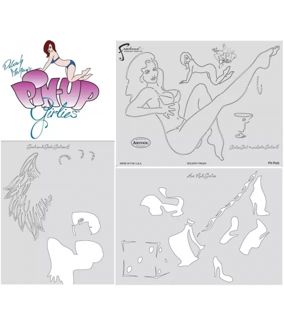 Modèles Mini PIN-UP GIRLIES Artool