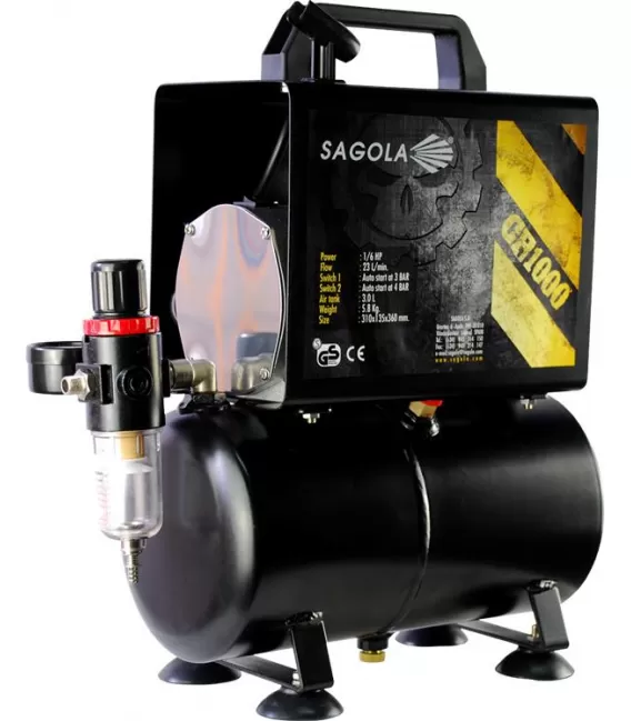Compresor Aerografia Sagola CP1000