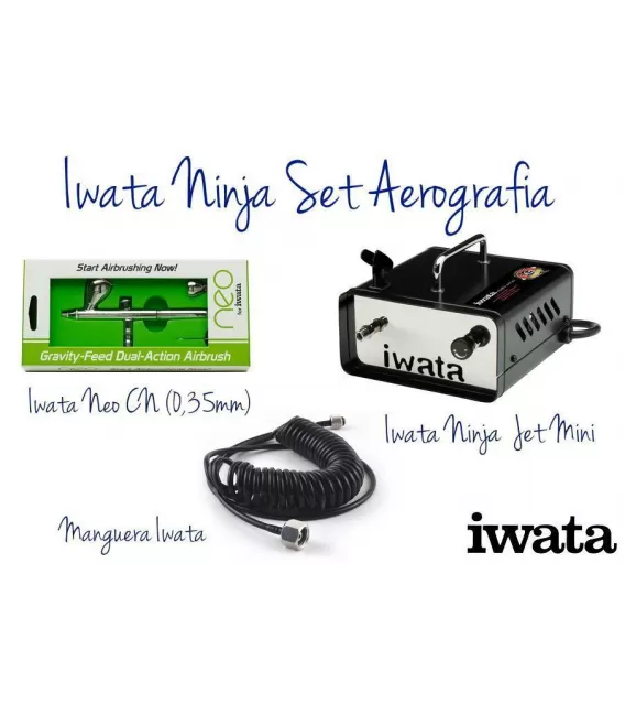 Set Aerografia Iwata Ninja