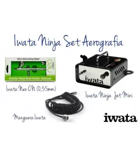 Set Aerografia Iwata Ninja