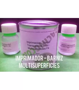 Imprimador Barniz F4-2K Multi Superficies - 300ml
