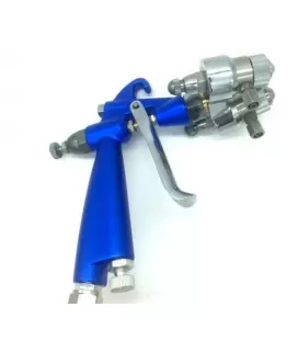 Pistola CROMATURA doppio Ugello