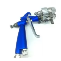 Pistola CROMATURA doppio Ugello