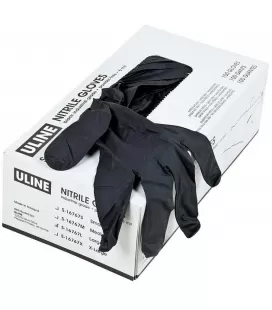 Guantes Nitrillo Extra Duros Negros (100ud)