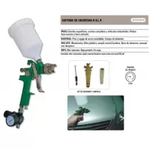 Gun P700 Mota HVLP (1.4 mm) + pressure Gauge