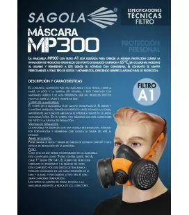 Maske MP300 von Sagola