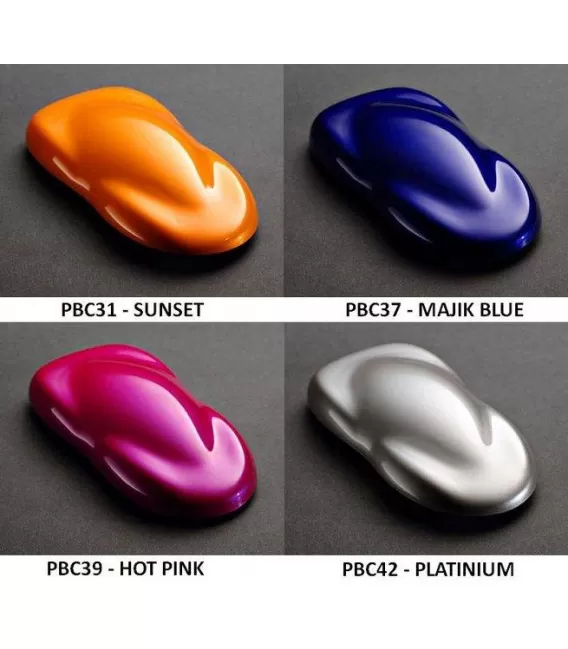Kit 4, perlförmig geschliffen "Kustom PBC II" von House Of Kolor (4ud x 120ml)