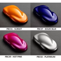 Kit 4, perlförmig geschliffen "Kustom PBC II" von House Of Kolor (4ud x 120ml)
