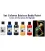 Kit de Tintas Body Paint Básicos Senjo (5ud x 75ml)