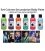 Kit de Peinture de la Peinture Corporelle Côté Senjo (5ud x 75ml)