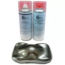 Kit Sprays Efecto Cromo Metalchrome - BÁSICO (2 Sp)