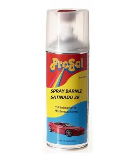 Vernice spray bicomponente satinata