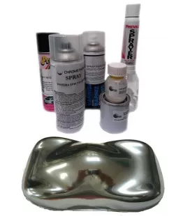 Kit de spray com efeito cromado Metalchrome - COMPLETO (4 unidades)