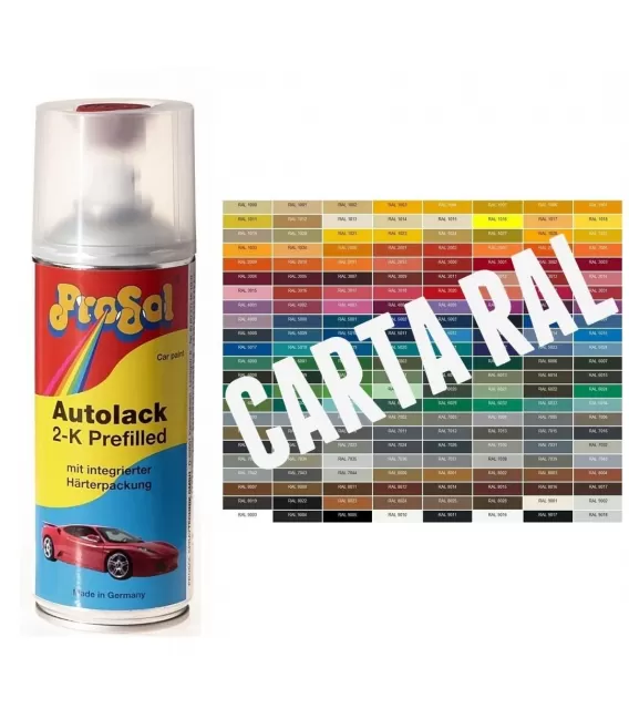 Spray 2K Pintura RAL BRILLO